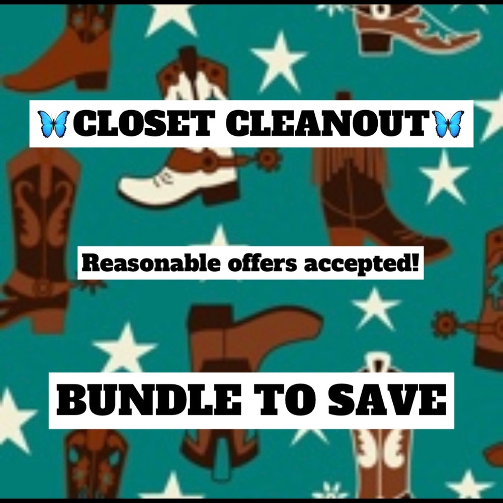 CLOSET CLEANOUT